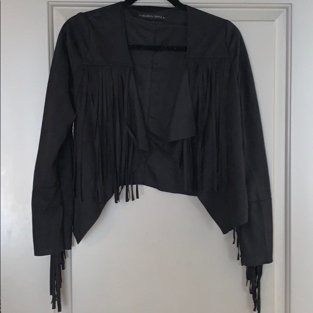 Fringe jacket